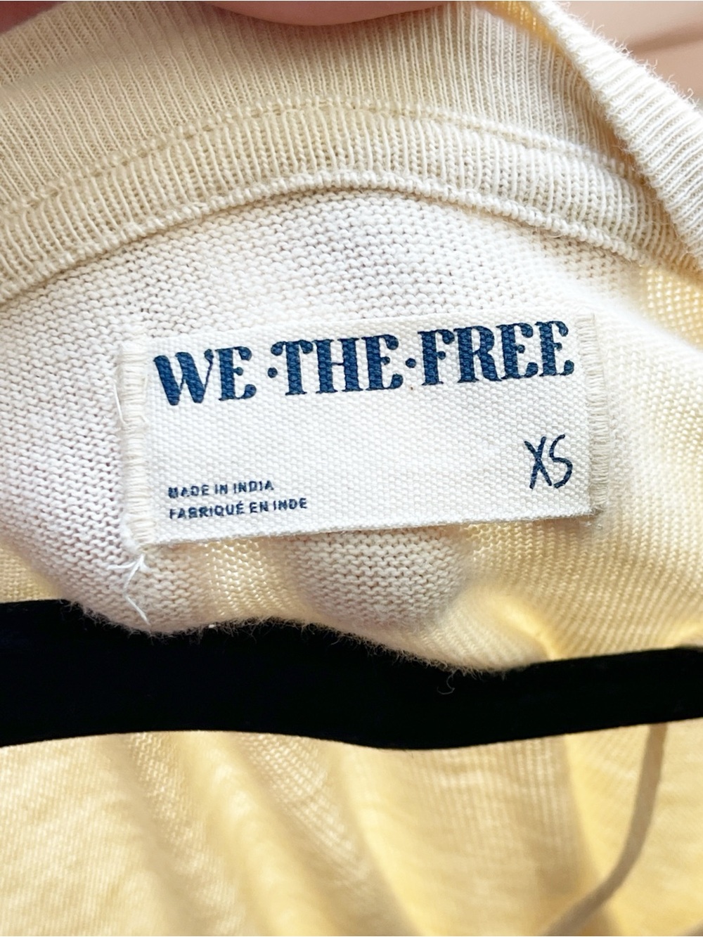 Free People All My Heart Tee in ivory Embroidered Bear Crewneck Sweatshirt - Picture 10 of 12